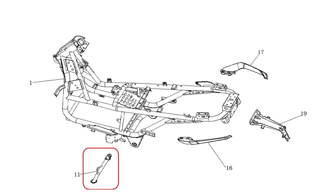 REGAL RAPTOR Xsuv 250 Yan Sehpa
