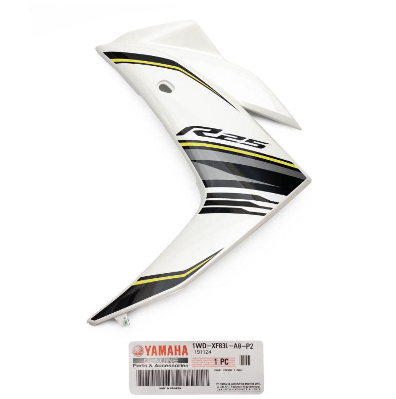 Yamaha R25 Ön Sol Yan Grenaj Beyaz 2015-2018