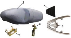 YUKİ MAGİC ARKA BAGAJ DEMİRİ GRİ