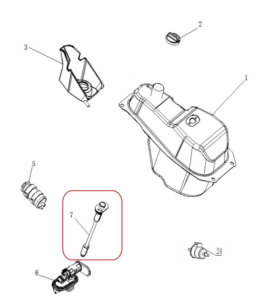 REGAL RAPTOR Xsuv 250 Yağ Seviye Sensörü