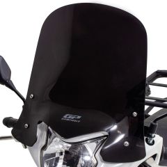 GP Kompozit Honda Dio 2021-2024 Uyumlu Kısa Ön Cam Siyah