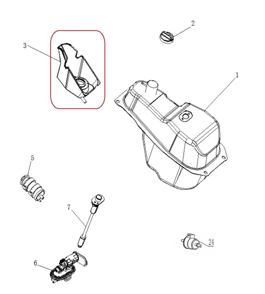 REGAL RAPTOR Xsuv 250 Depo Üst Grenaj