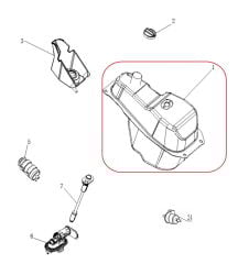 REGAL RAPTOR Xsuv 250 Benzin Deposu