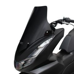 GP Kompozit Honda PCX 125 / 150 2021-2024 Uyumlu Spor Ön Cam Siyah
