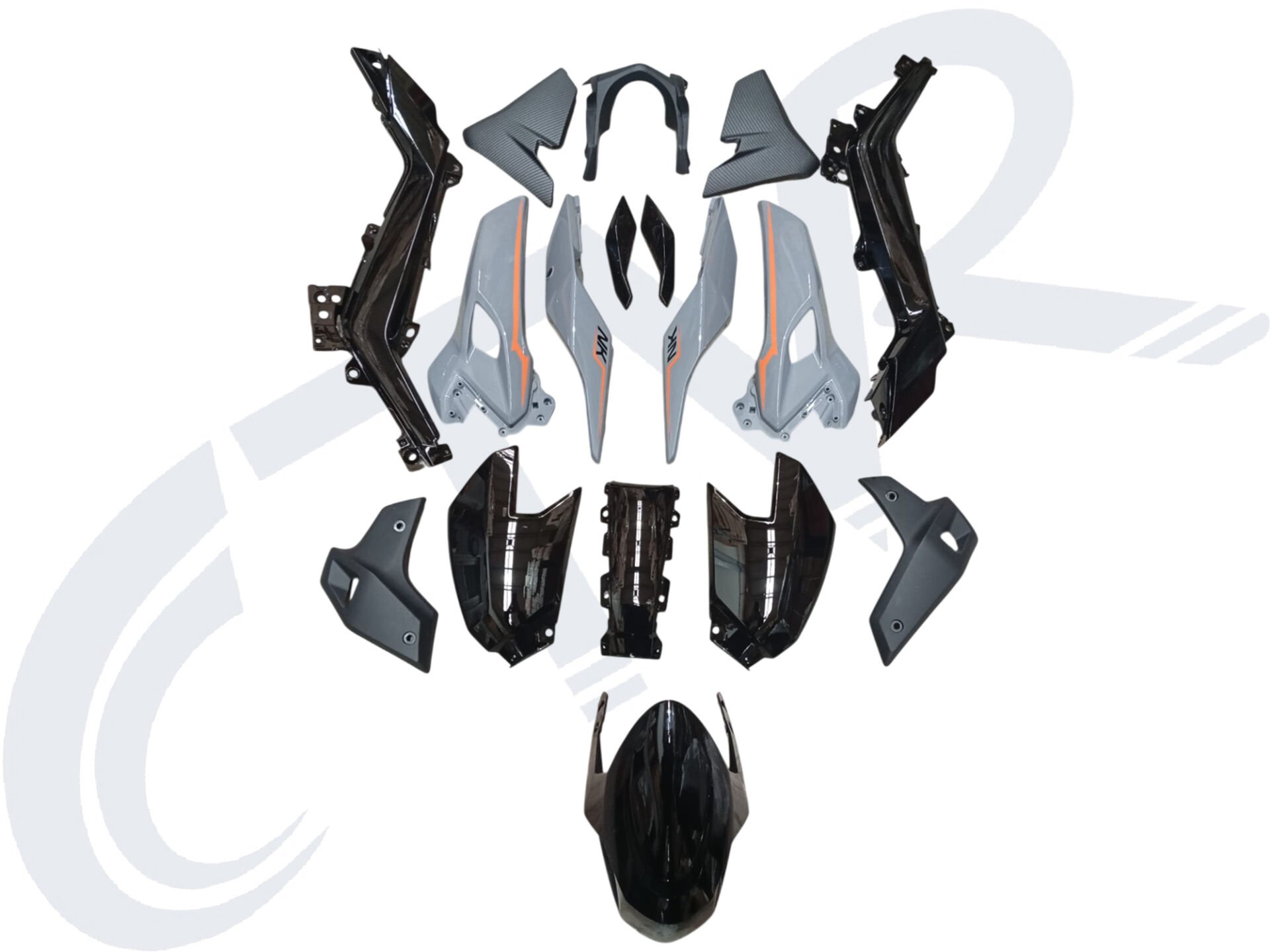 CF MOTO 250NK KAPORTA SET SİYAH CTVR