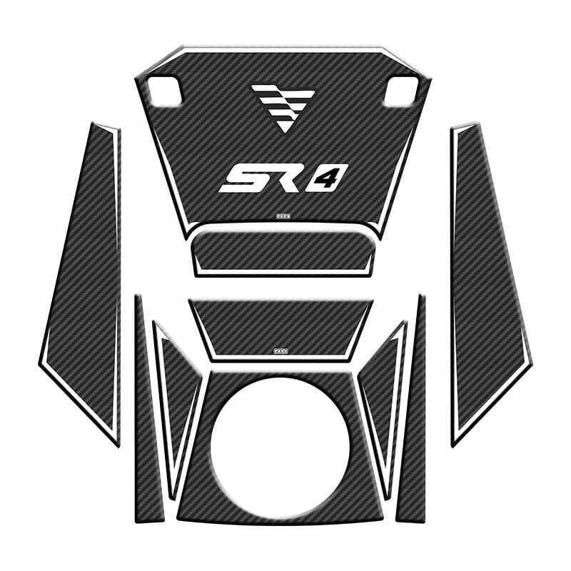 VOGE SR4 2023 - 2025 UYUMLU TANK PAD SET 003