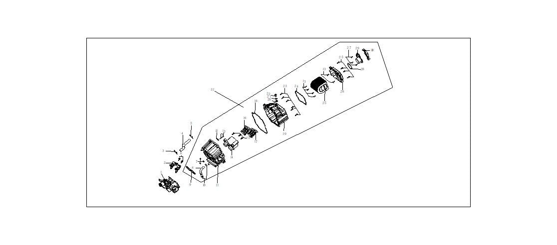 VOGE 500 DS HAVA FİLTRESİ SET