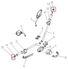 REGAL RAPTOR Xsuv 250 Gidon Topuzu Takım