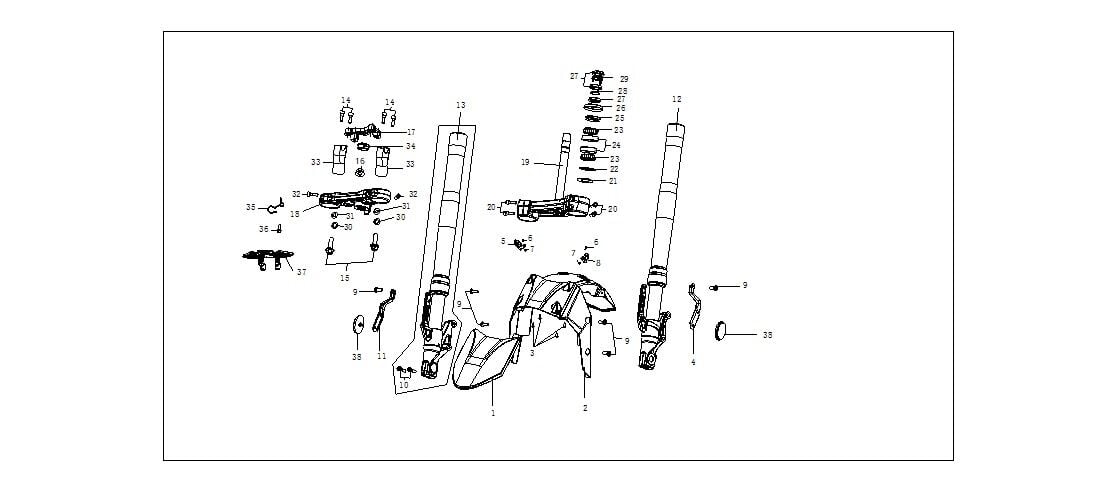 VOGE 500 DS ÖN ÇAMURLUK ARKA