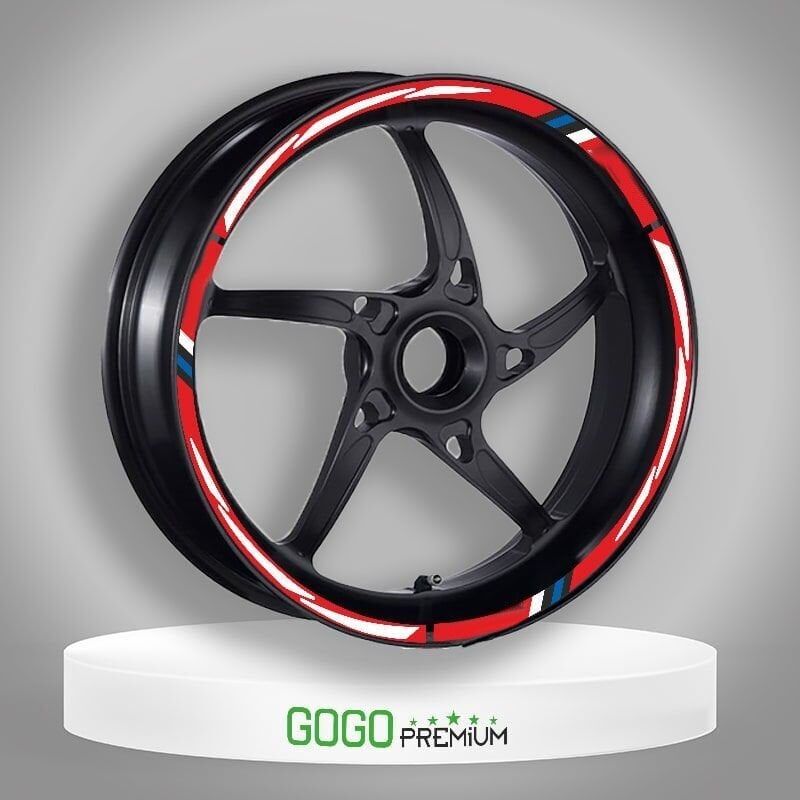 HONDA SPACY UYUMLU KIRMIZI 1 SET JANT ŞERİDİ