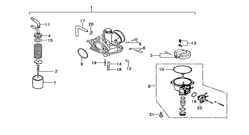 YUKİ GUSTO EFI ENJEKSİYON KARBÜRATÖRÜ SET