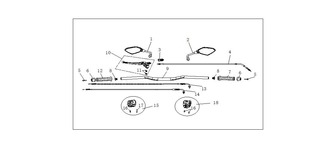 VOGE 500 DS GAZ TELİ 2