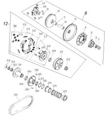 YUKİ CRYPTO 50 ÖN VARYATÖR SET