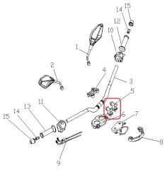 REGAL RAPTOR Xsuv 250 Gidon Alt Bağlantı