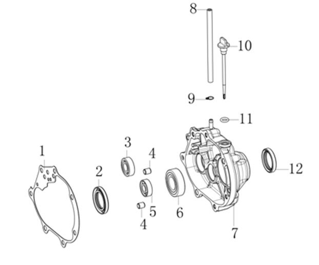VOGE SR1 125 YAĞ SEVİYE GÖSTERGESİ