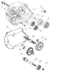 YUKİ CRYPTO 50 ARKA TEKER MİLİ