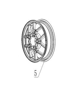 REGAL RAPTOR Xsuv 250 Arka Jant