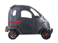 REGAL RAPTOR K3 Kapı Komple Füme Sağ Yeni Model