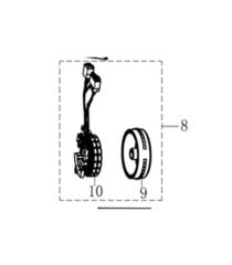 VOGE SR1 ADV STATÖR VE VOLANT SET