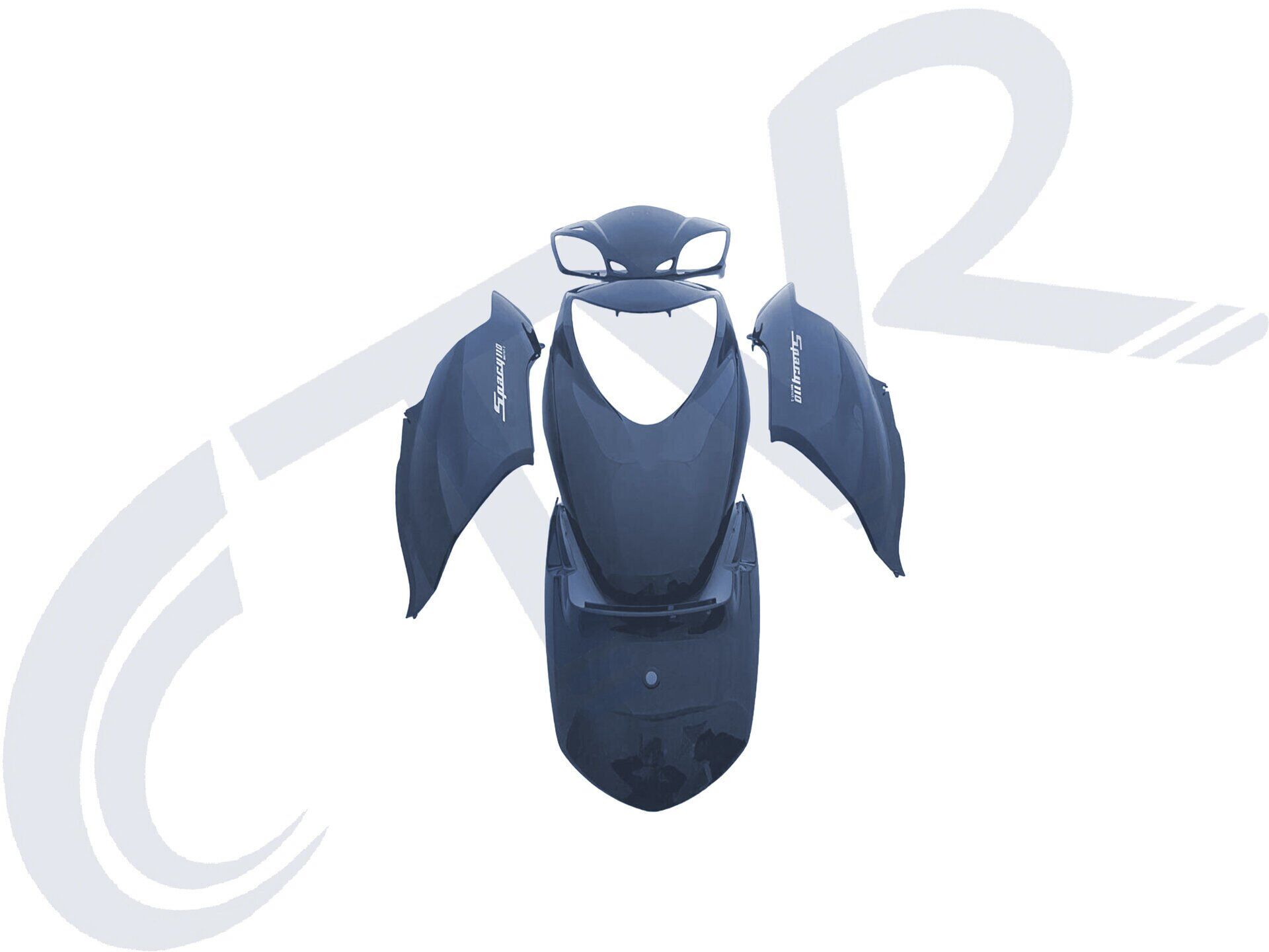 SPACY 110 KAPORTA SETİ MAVİ BOYALI PARÇALAR CTVR