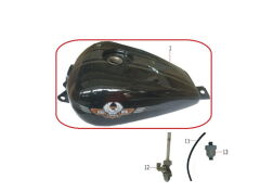 REGAL RAPTOR DD-250E-9 Benzin Deposu Beyaz