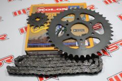 ZİNCİR-DİŞLİ SETİ BAJAJ PULSAR NS 200 ORİNGLİ ROLON