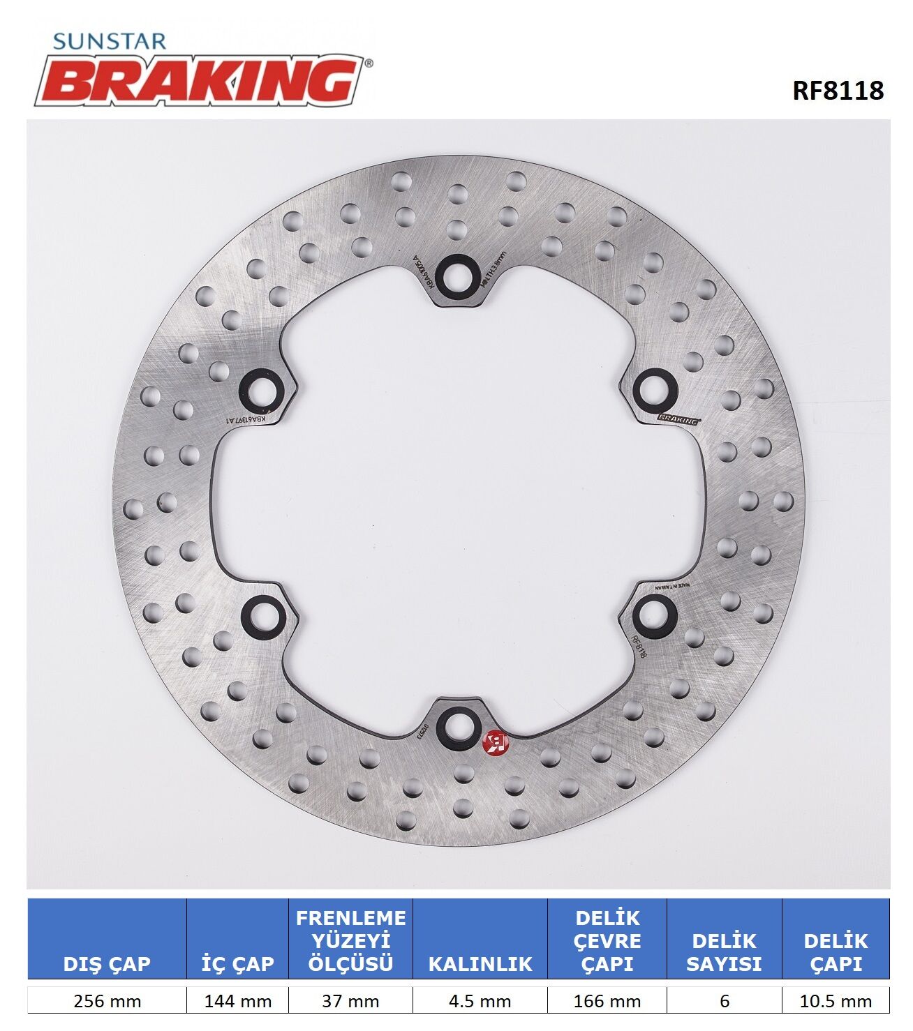 Honda SH 300 I YUVARLAK FREN DİSKİ