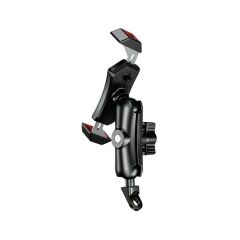 Nukrotech MLS-53 Mafsallı Ayna Bağlantılı  Motosiklet Telefon Tutucu