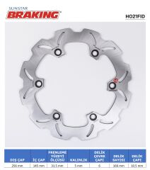 Honda SH 300 I DALGALI FREN DİSKİ