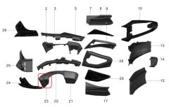 REGAL RAPTOR Pılder 250 Ön Yan Kapak Granajı Sağ