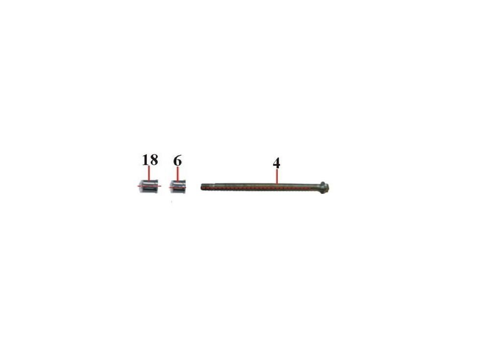 REGAL RAPTOR DD-250E-9 Arka Teker Mili Set
