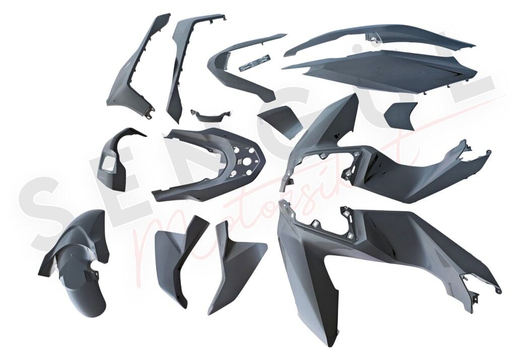 HONDA PCX125 DLX KAPORTA SETİ GRI 2025 ( DELUX )