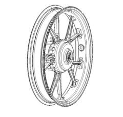 REGAL RAPTOR SPN 125 Ön Jant