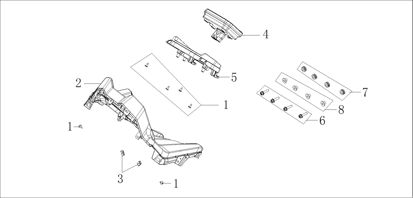 VOGE SR1 ADV KM SAATİ ÇERÇEVESİ