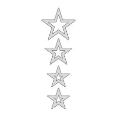 CG NİKEL YILDIZLI ÇAMURLUK ÜST STİCKER