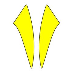 CG SARI ÇAMURLUK YAN STİCKER