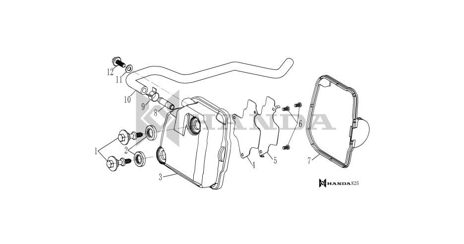 YUKİ ACTİVE 125 KÜLBÜTÖR KAPAĞI