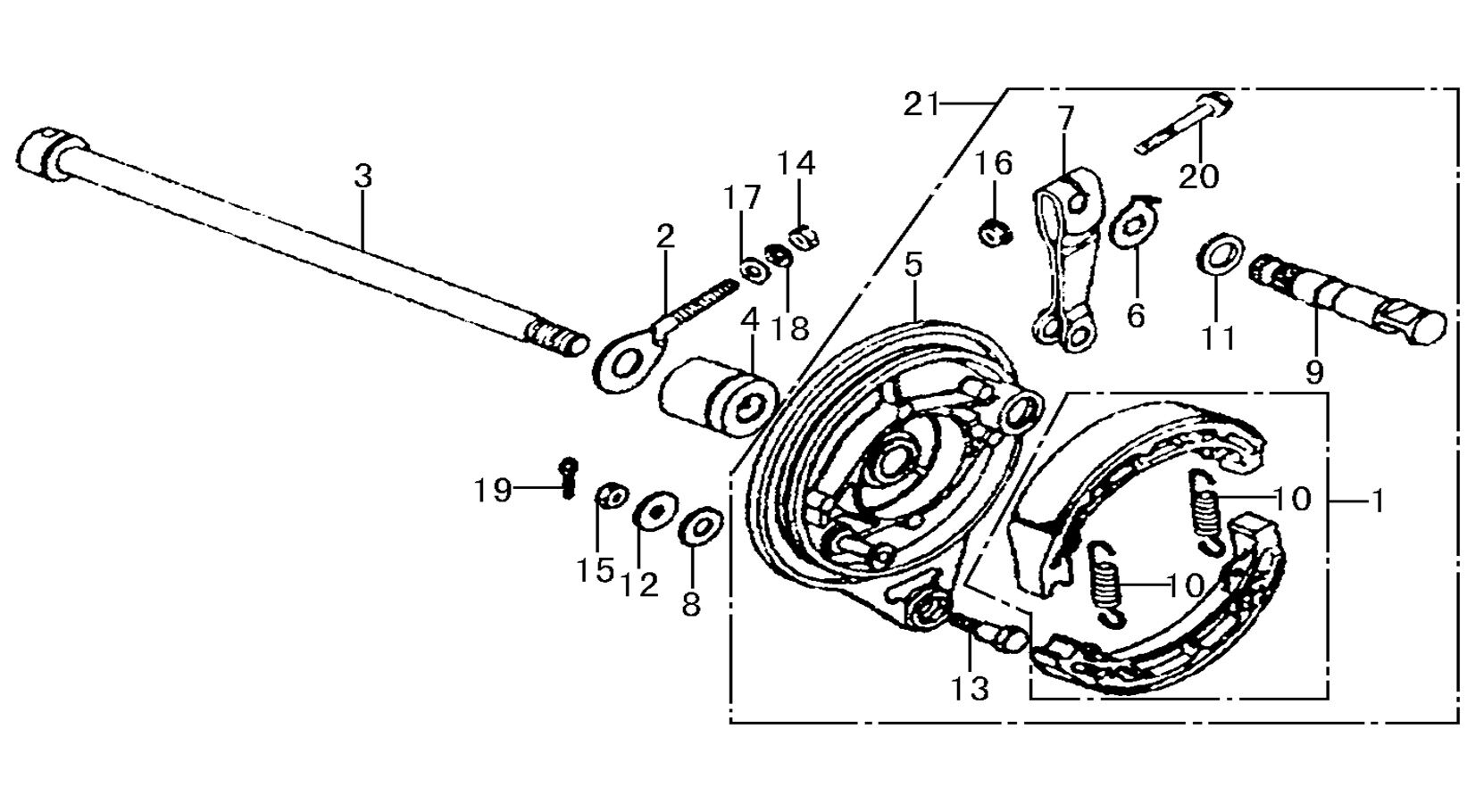 YUKİ GUSTO ARKA FREN BALATASI
