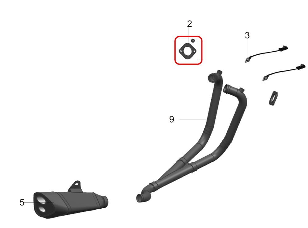 REGAL RAPTOR Pılder 250 Egzoz Contası