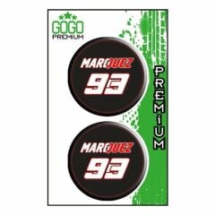 93 1 (5X5 cm) İKİLİ DAMLA ETİKET