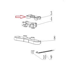 REGAL RAPTOR SPN 125 Gidon Tutucu Üst