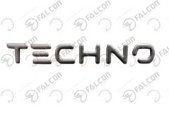 Falcon Techno Yazısı-techno 50 Arka Karenaj