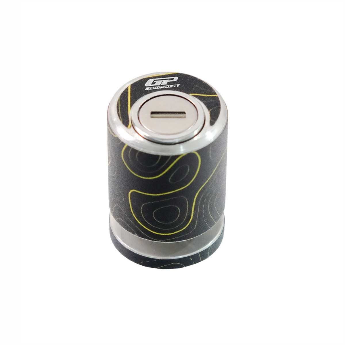 GP Kompozit Universal Motosiklet Disk Kilidi Sarı-Siyah