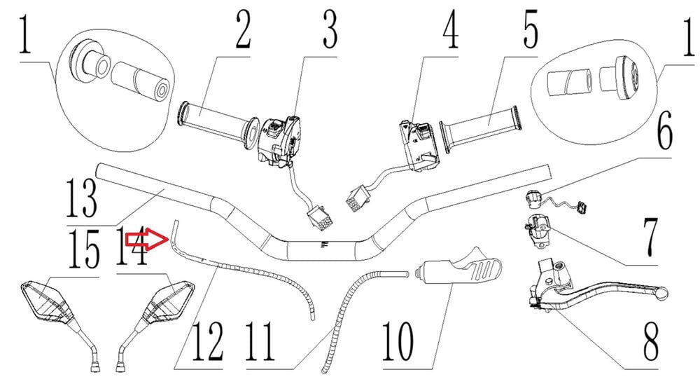REGAL RAPTOR SPN 125 Gaz Teli
