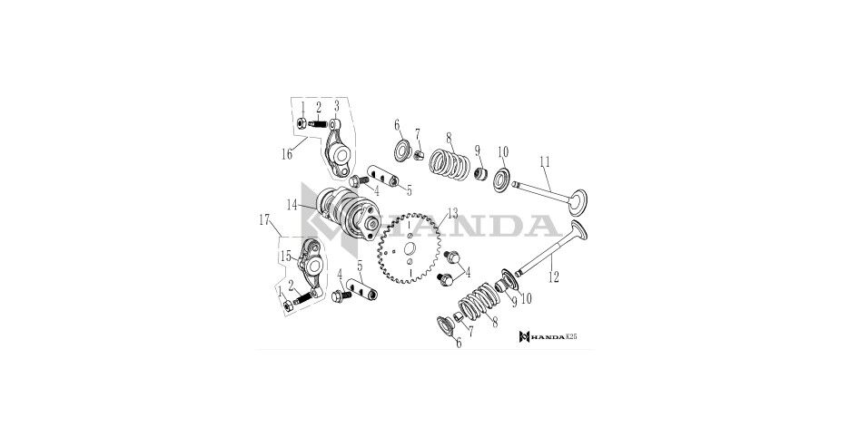 YUKİ ACTİVE 125 PİYANO TUŞU