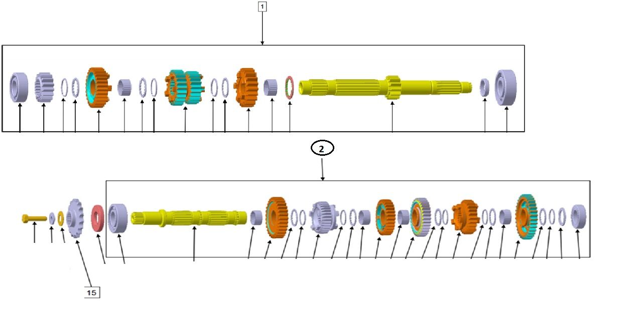 VOGE 900DSX ANA ŞAFT KARŞILIGI