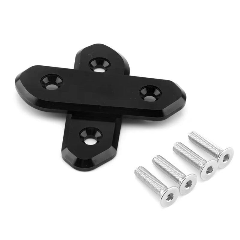 125 UYUMLU DEKORATİF AYNA KAPAĞI SİYAH