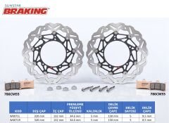 Yamaha T-MAX 530 PERFORMANS FREN DİSKİ (SET)