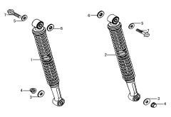 YUKİ GUSTO ARKA AMORTİSÖR