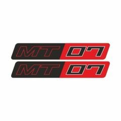YAMHA MT07 UYUMLU KIRMIZI 15X2 CM DAMLA STİCKER